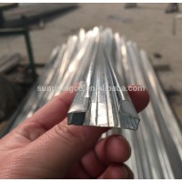 China galvanized steel channel insert for slatwall slat wall