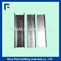 Galvanized steel profile main channel and furring channel for interior decoration material