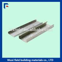 Galvanized steel profile main channel and furring channel decoration